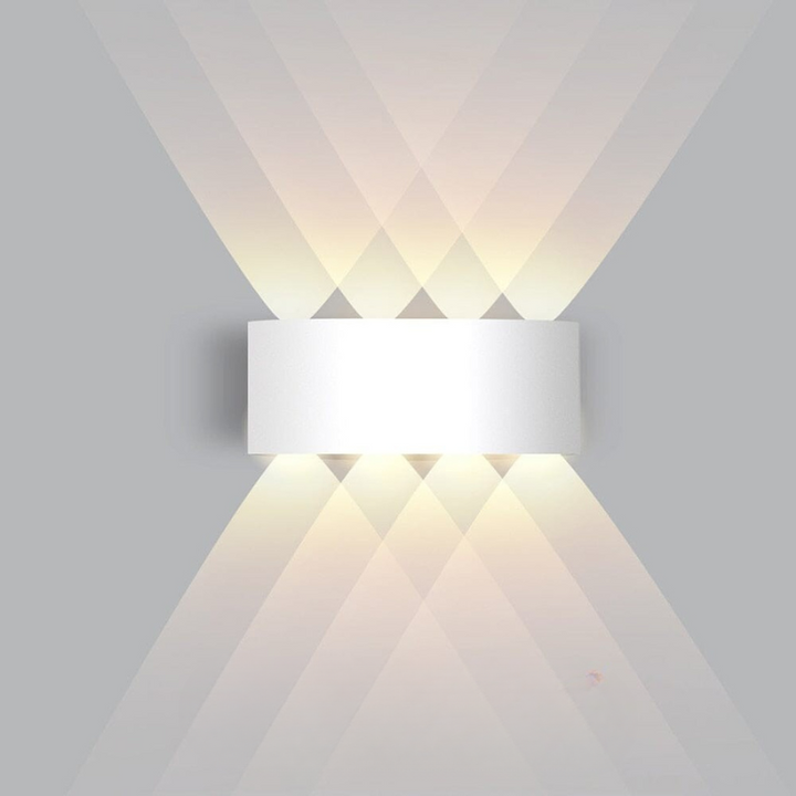 Outdoor Wall Sconce Light LED Up Down Modern Slim Weatherproof Lamp