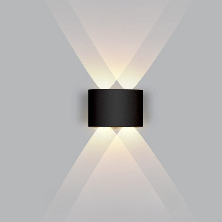 Outdoor Wall Sconce Light LED Up Down Modern Slim Weatherproof Lamp
