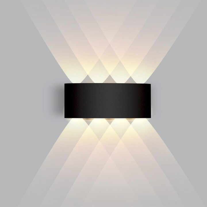 Outdoor Wall Sconce Light LED Up Down Modern Slim Weatherproof Lamp