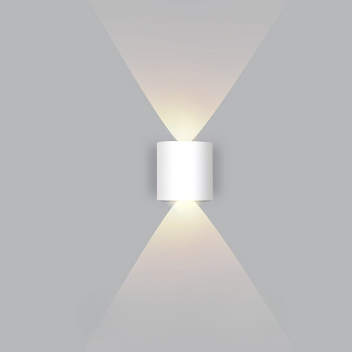 Outdoor Wall Sconce Light LED Up Down Modern Slim Weatherproof Lamp