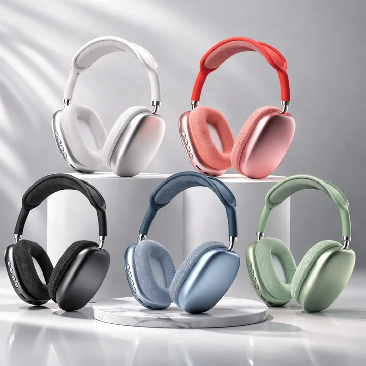 Over-Ear Headphones with Active Noise Cancelling and Bluetooth (ANC)