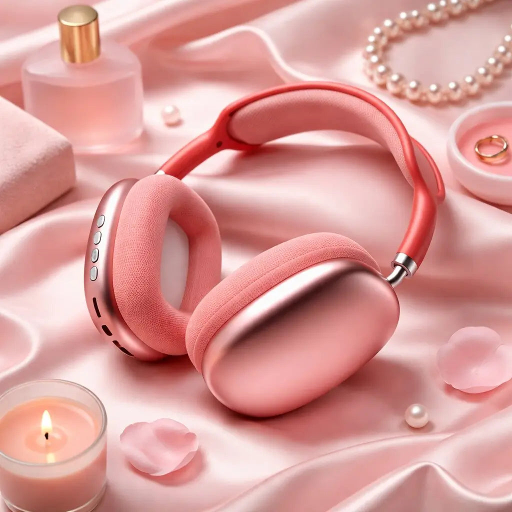 Over-Ear Headphones with Active Noise Cancelling and Bluetooth (ANC)