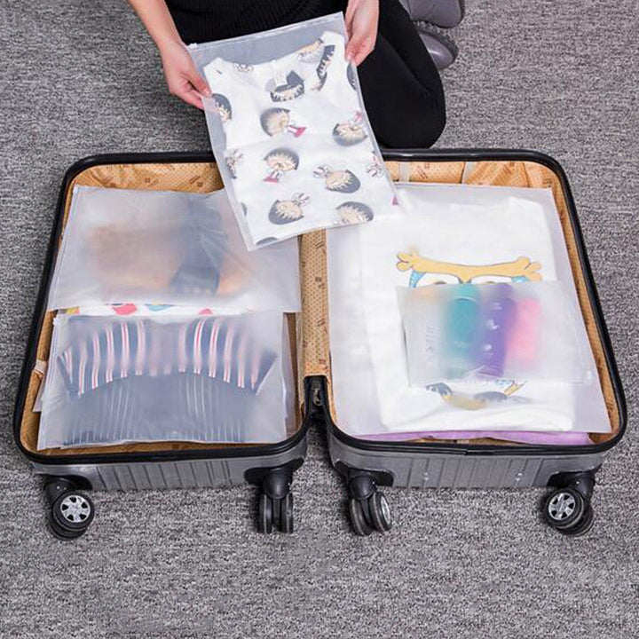 Packing Cubes and Compression Bags Travel Organizer Set with Pouches 6-Piece Luggage Traveling