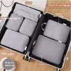 Packing Cubes and Compression for Travel with Luggage Organizer Bags 6 or 8 Piece