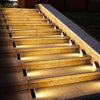 Outdoor Solar Step Lights Waterproof, Durable & Ambient Glow