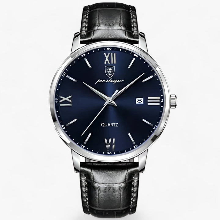Luxury Men's Wristwatch with Leather Strap – Adrien