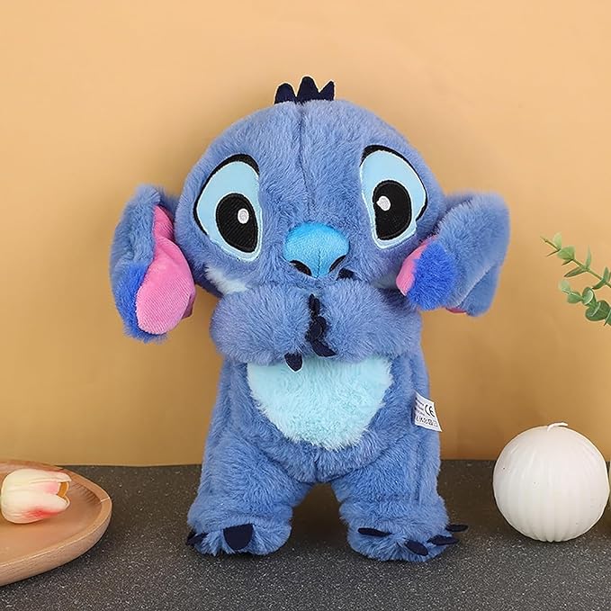 Relaxing Plush Toy with Breathing and Night Light - Soothing