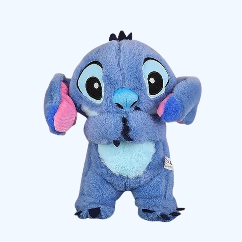 Relaxing Plush Toy with Breathing and Night Light - Soothing