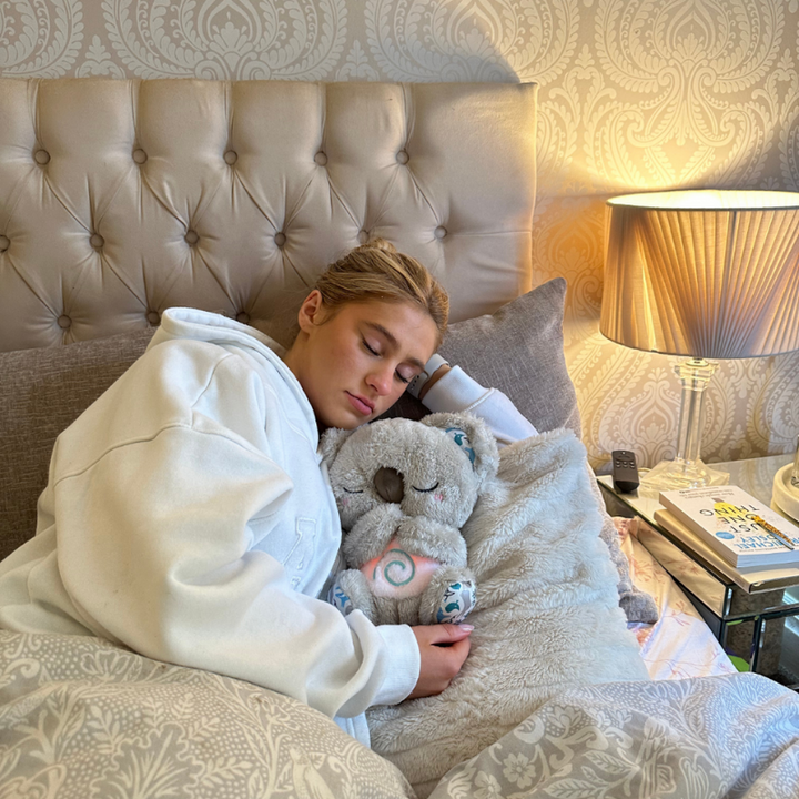 Calming Breathing Plush Toy with Night Light