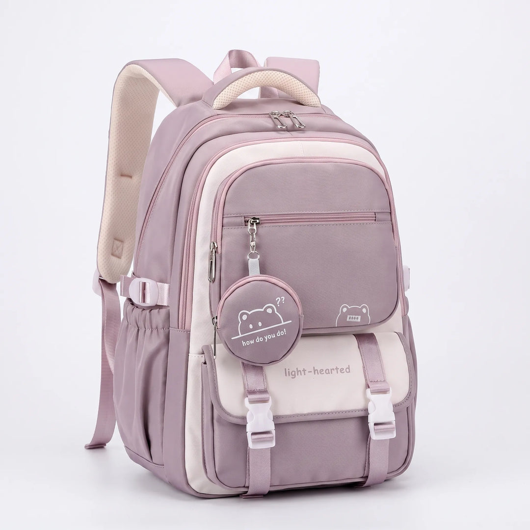 Multifunctional school backpack for everyday use – comfort and style