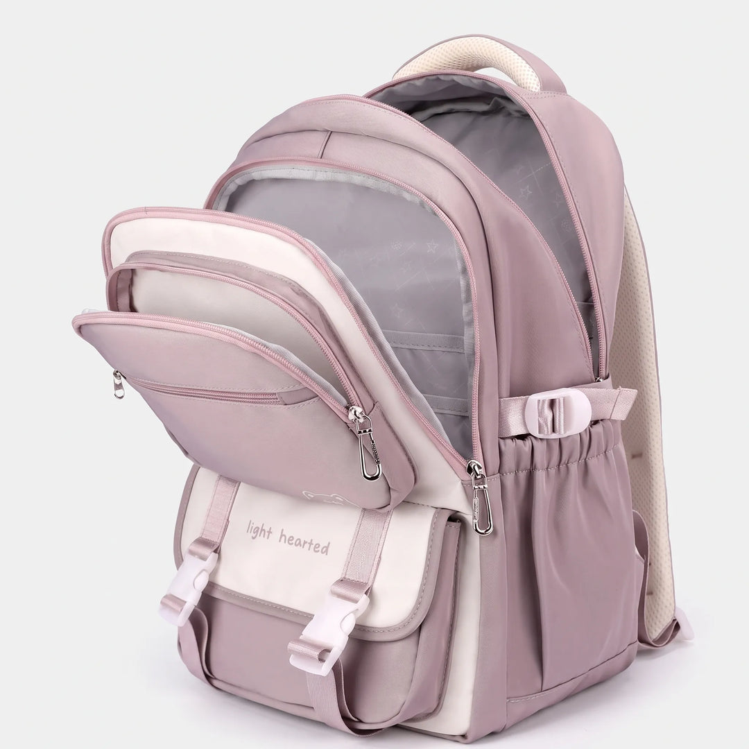 Multifunctional school backpack for everyday use – comfort and style