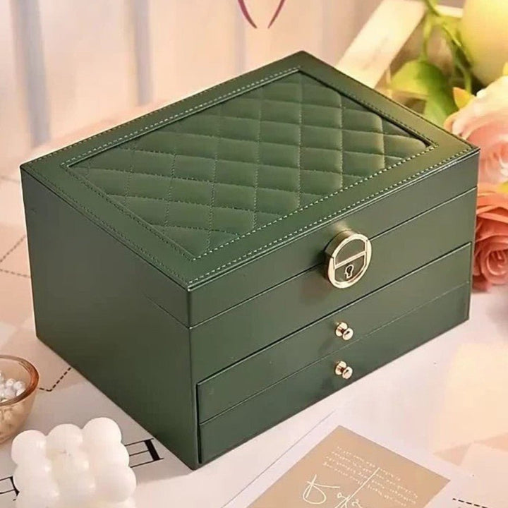Premium Leather Jewellery Organiser