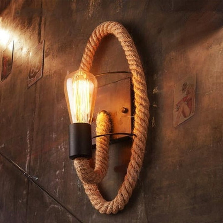 Vintage Rope Wall Light – RusticRope