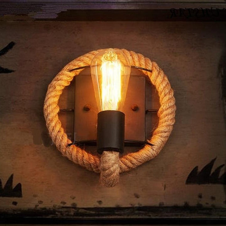 Vintage Rope Wall Light – RusticRope