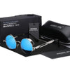 Retro Round Polarised Steampunk Sunglasses – Argo