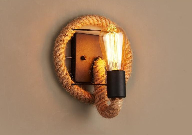 Vintage Rope Wall Light – RusticRope