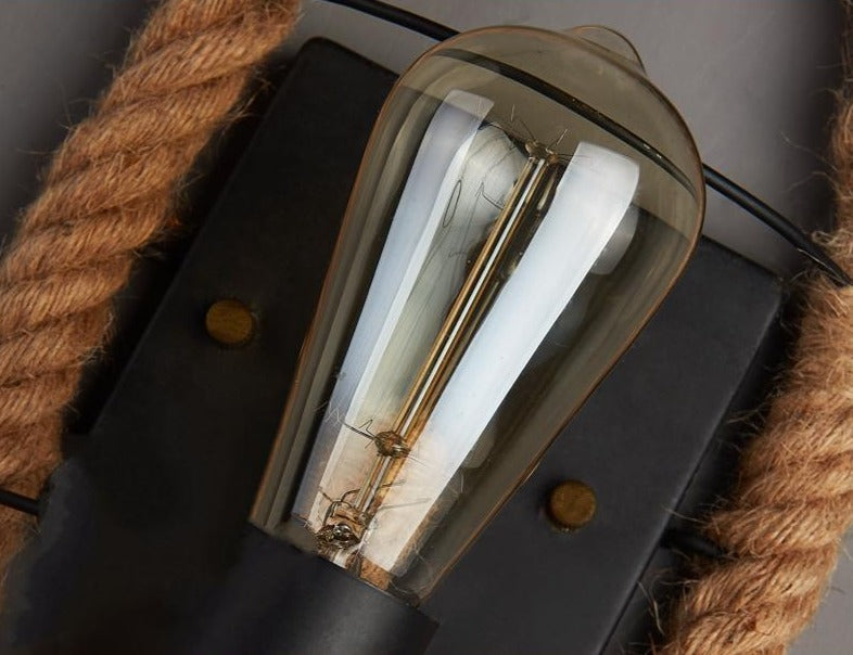 Vintage Rope Wall Light – RusticRope