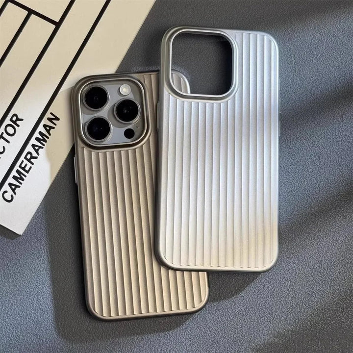 Protective Iphone Case Slim Ribbed Matte Finish Scratch Resistant Lightweight