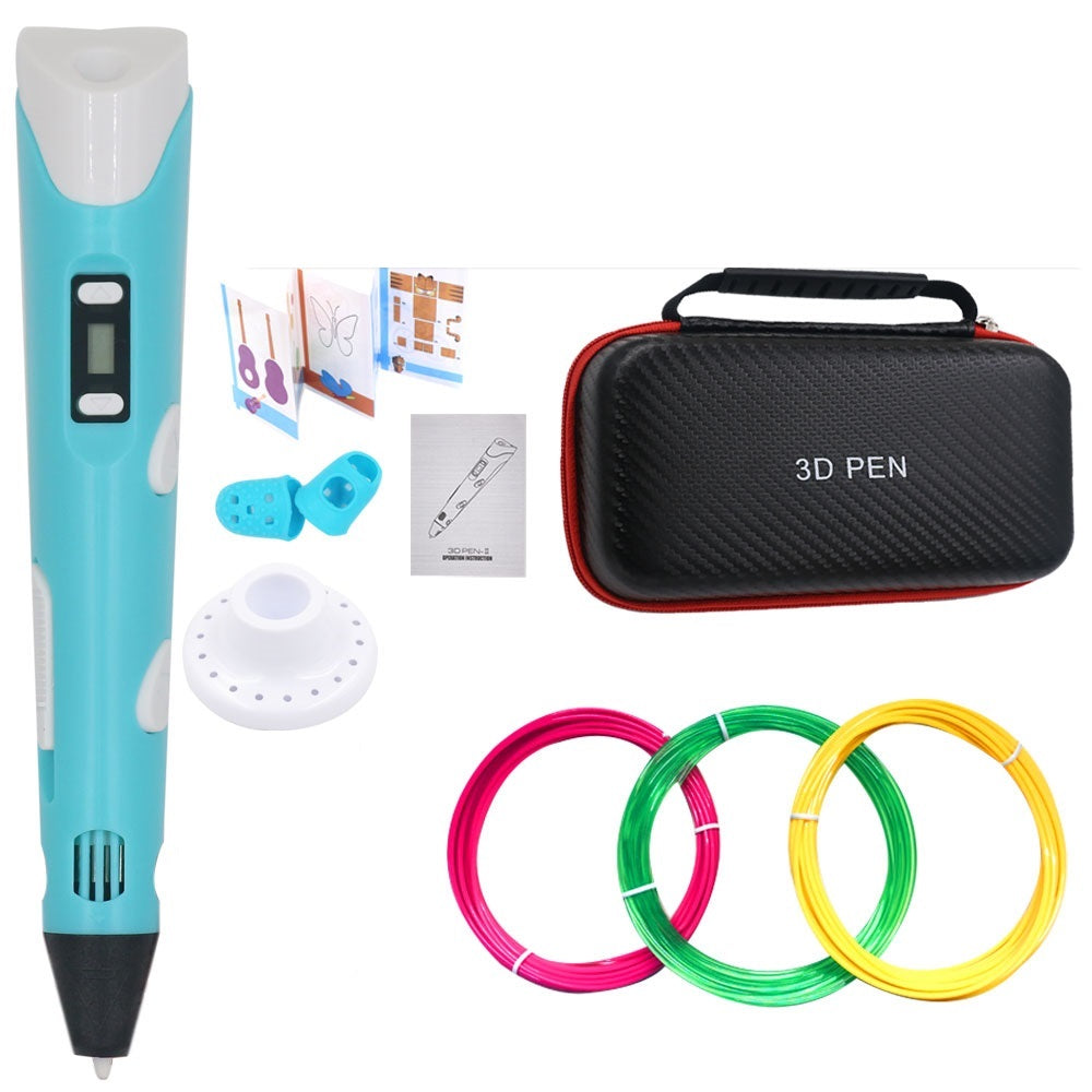 DIY 3D Printing Pen with 200M of PLA Filament, Gift for Children