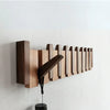 MelodyRack | Piano-Inspired Wooden Coat Rack
