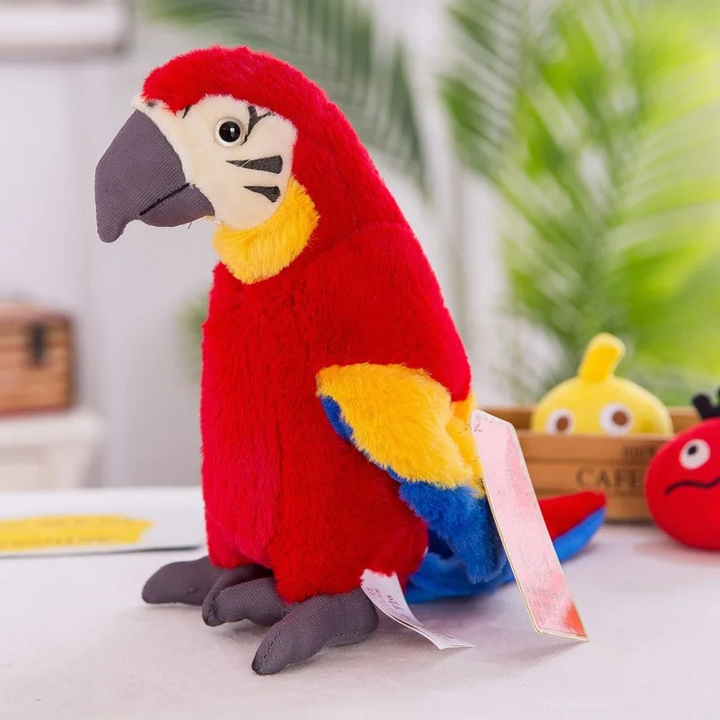 The Chattering Parrot Plush Toy - Squawkie