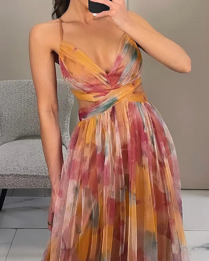 Maxi Chiffon Dress for Women – Flowing & Romantic