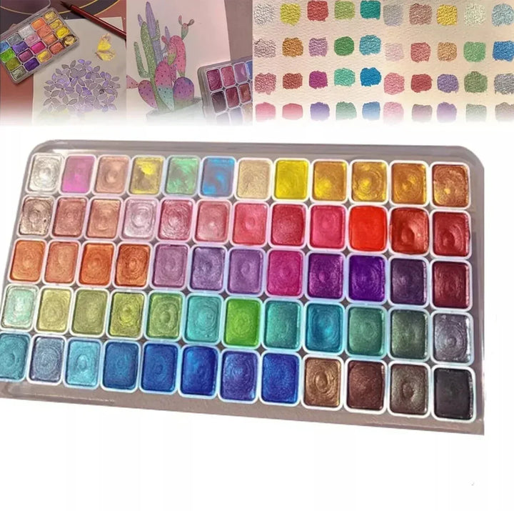 Mineral pigment powder – ignite your art with brilliantly shimmering colours