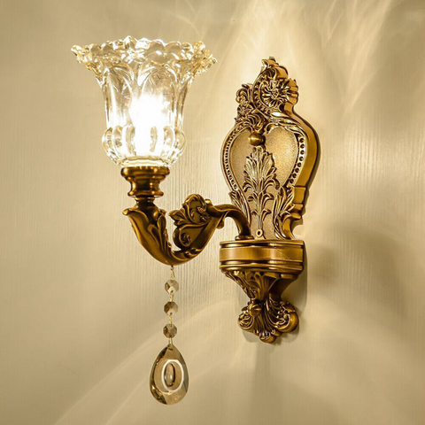 Vintage Gold Wall Light – Aureo