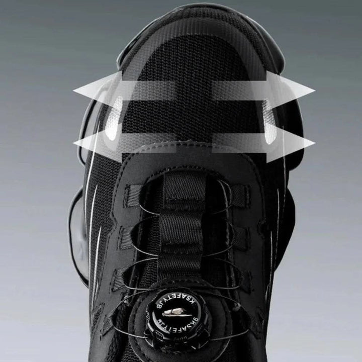 Safety Shoes Mens Sneakers Work Breathable Mesh Non Slip Outdoor Resistant