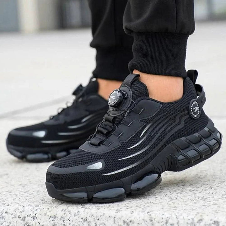 Safety Shoes Mens Sneakers Work Breathable Mesh Non Slip Outdoor Resistant