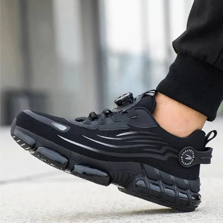 Safety Shoes Mens Sneakers Work Breathable Mesh Non Slip Outdoor Resistant