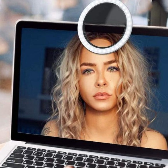 Portable Selfie Ring Light - GlowSnap