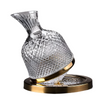 Premium Rotating Crystal Decanter