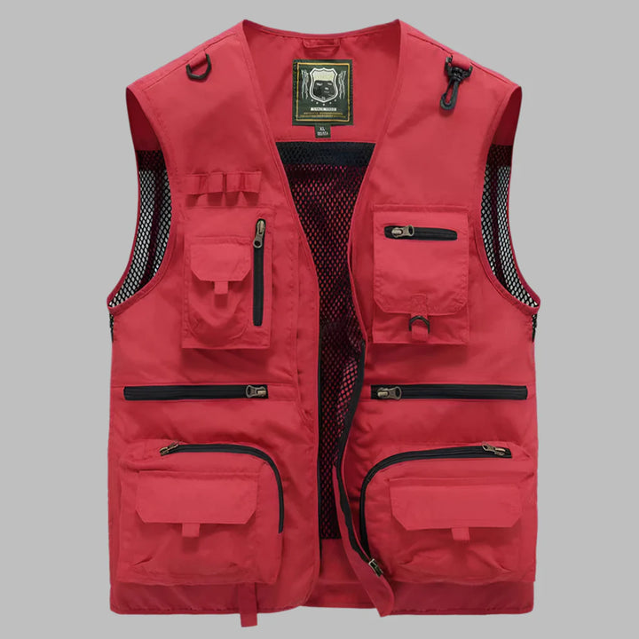 Multi‑Pocket Summer Vest