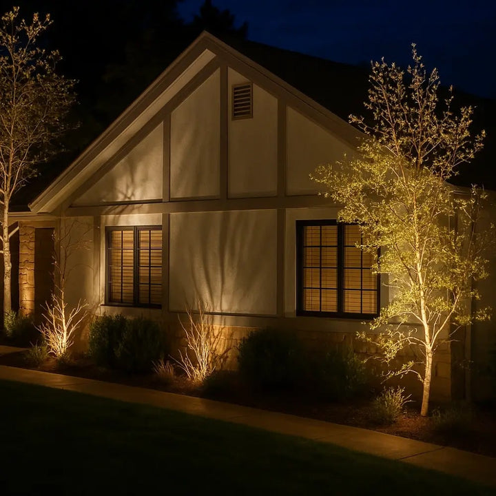 Solar Garden Lights Landscape Powered Spotlight Adjustable Rechargeable Outdoor