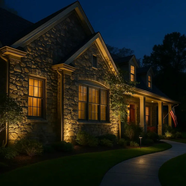 Solar Garden Lights Landscape Powered Spotlight Adjustable Rechargeable Outdoor