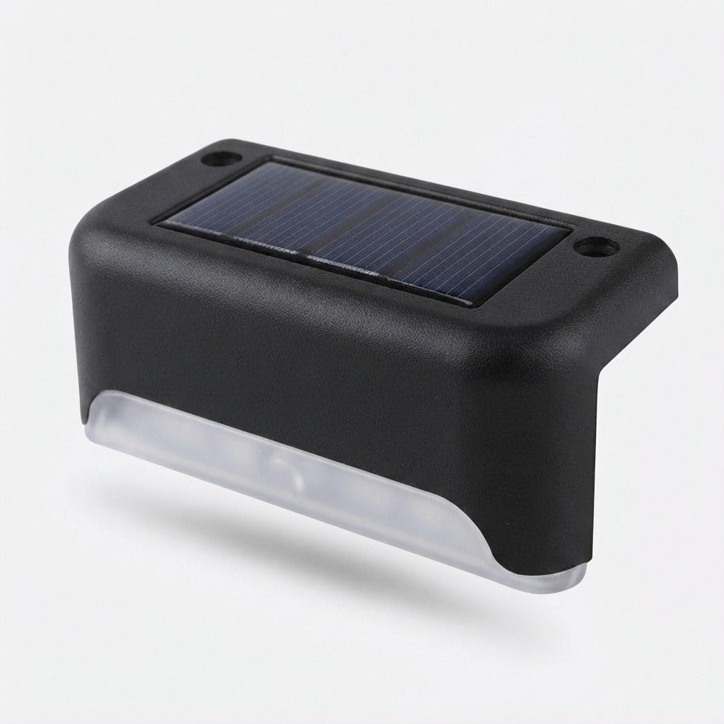 Solar Step Lights, Set of 8 – Self-Charging, Automatic On/Off