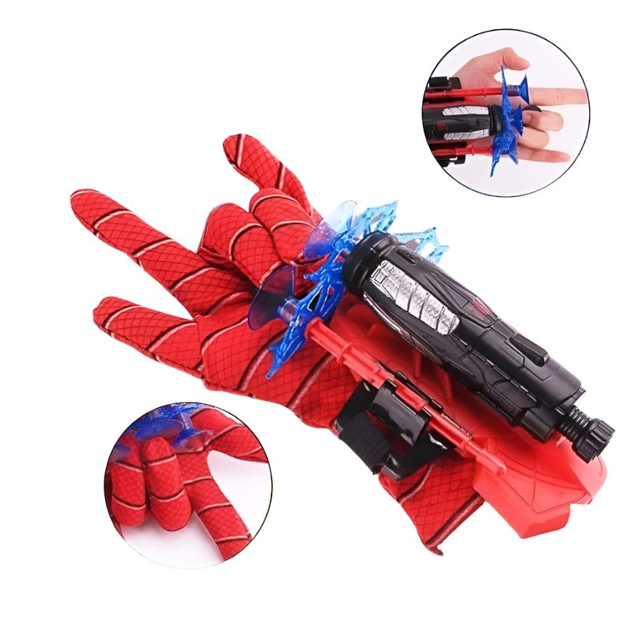 Interactive Superhero Hand Toy with Spider Launcher – For Children Aged 3+