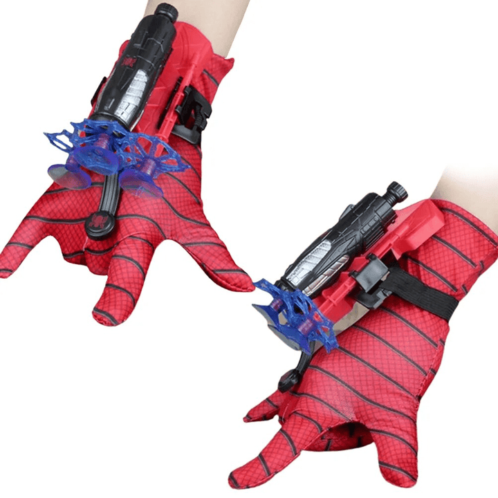 Interactive Superhero Hand Toy with Spider Launcher – For Children Aged 3+