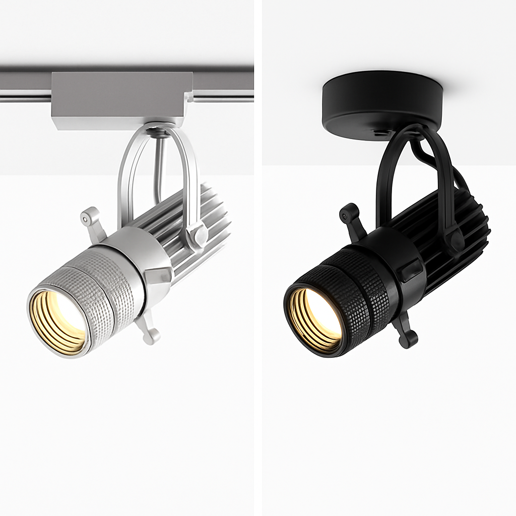 Adjustable-Beam Swivel LED Spotlight