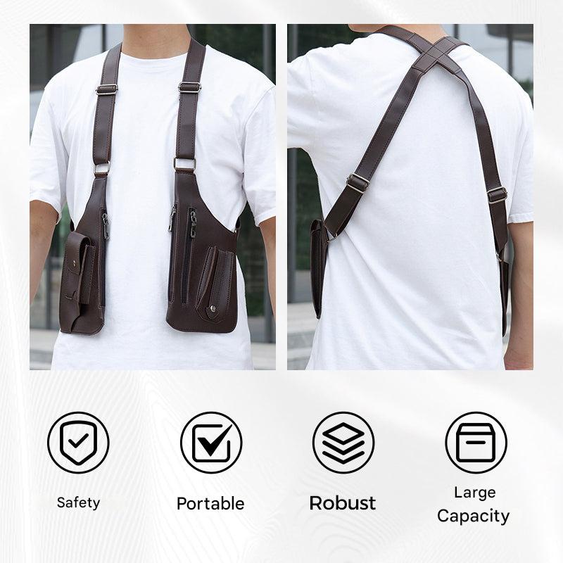Men's Anti-Theft Shoulder Bag – ShadowCarry Pro
