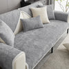Scratch-resistant chenille sofa cover - stylish, non-slip & machine washable