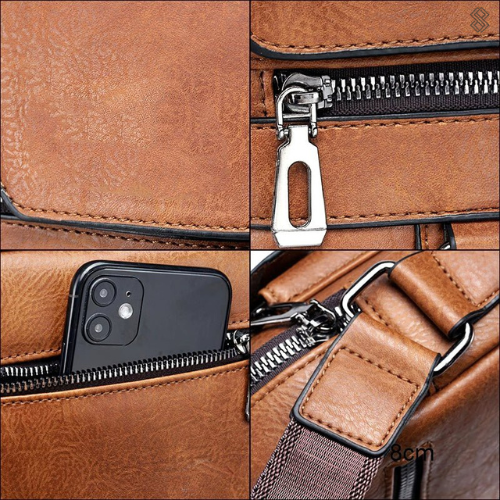 Luxury Leather Shoulder Bag | Elegant and Functional Design