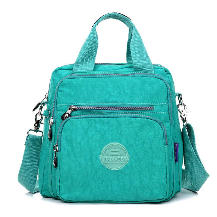 Waterproof Nylon Backpack | Multi-Layer | Sleek Design