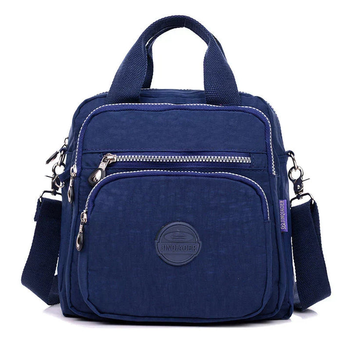 Waterproof Nylon Backpack | Multi-Layer | Sleek Design