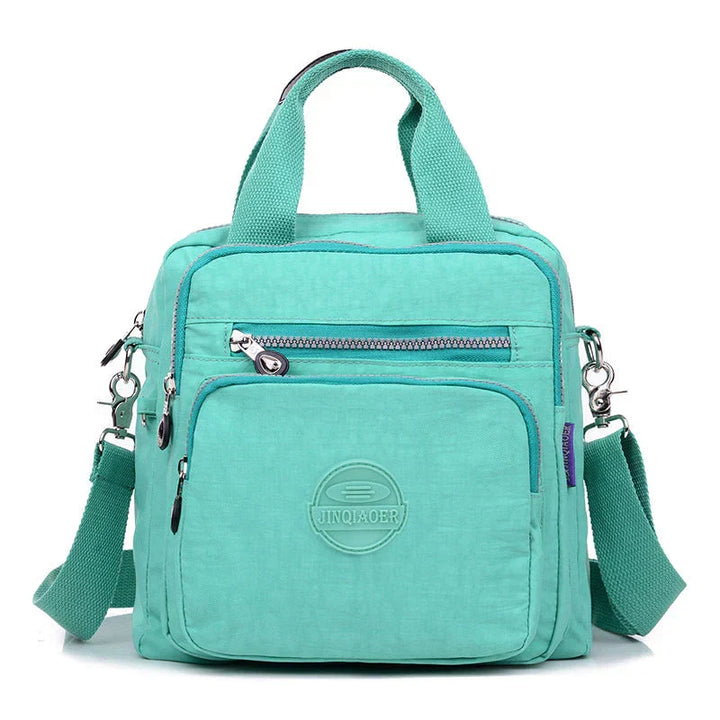 Waterproof Nylon Backpack | Multi-Layer | Sleek Design