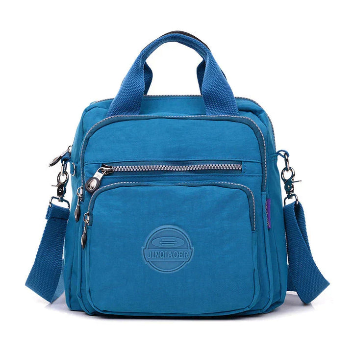 Waterproof Nylon Backpack | Multi-Layer | Sleek Design