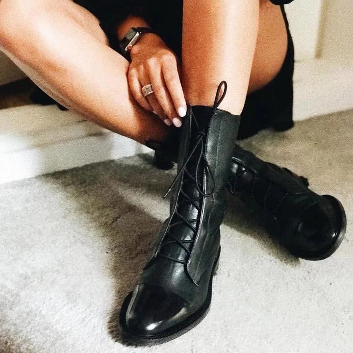 Comfortable Leather Ankle Boots