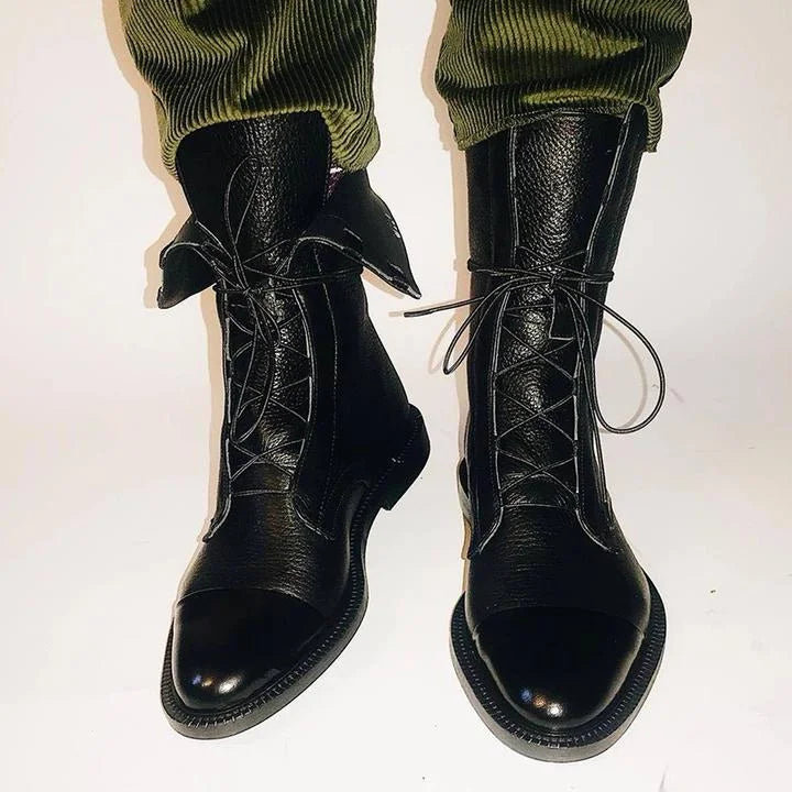 Comfortable Leather Ankle Boots