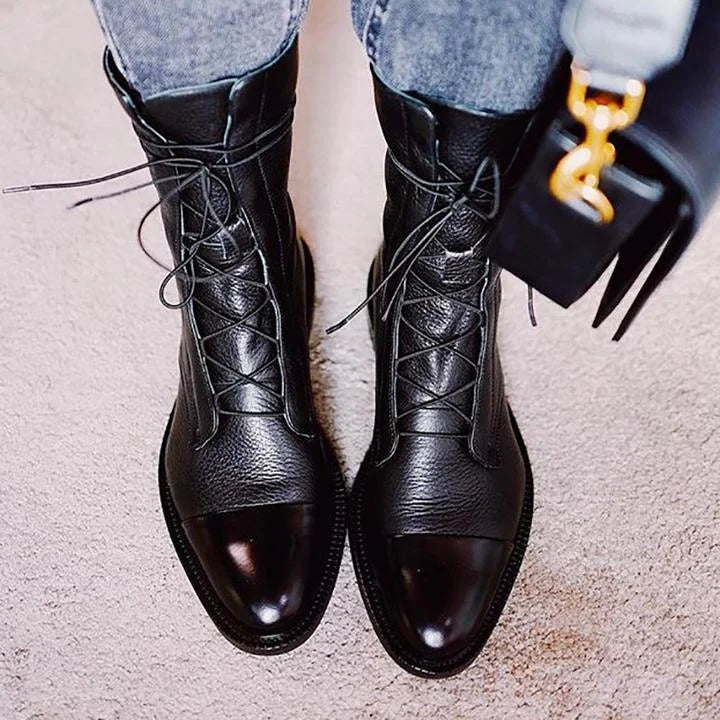 Comfortable Leather Ankle Boots
